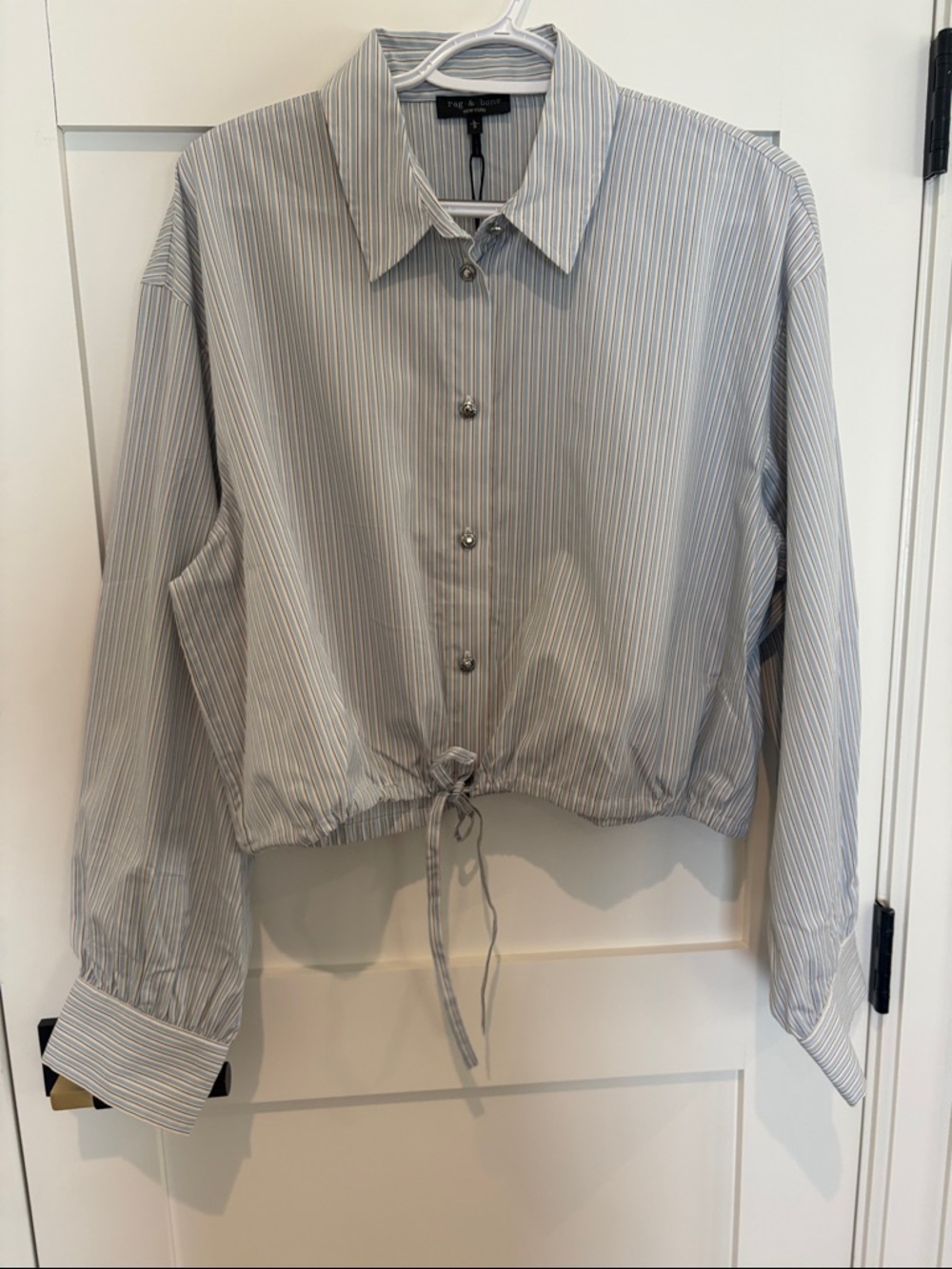 rag & bone Georgie striped poplin shirt